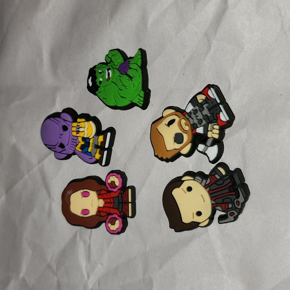 Brand new Marvel Croc Jibbitz Charms